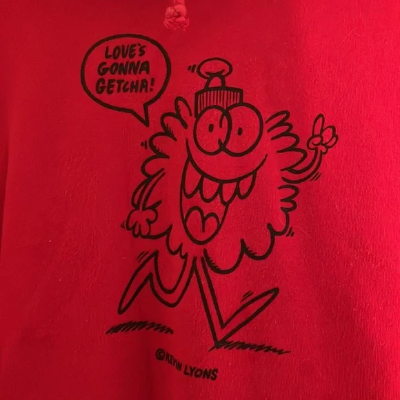 Aritzia TNA X Kevin Lyons red hoodie
Love's Gonna Getcha! - Picture 3 of 5